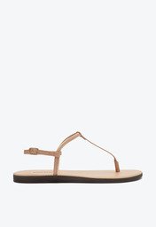 Sandália Slim Bege Monocolor