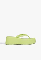 Chinelo Plataforma Laranja Schutz Jellys | ZZ MALL