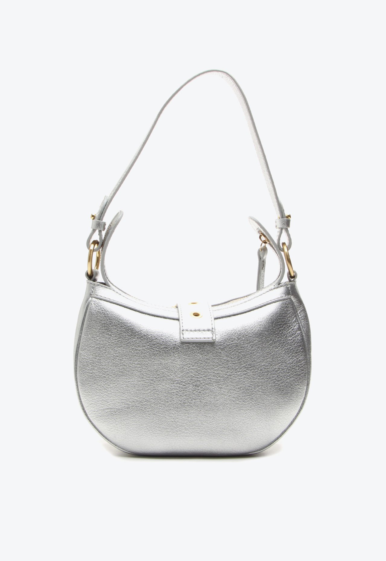 Bolsa Prata Vicenza Shoulder Miranda Pequena | ZZ MALL