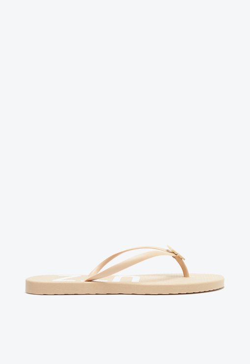 Chinelo Jellys Triangle Dourado