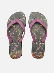 Chinelo de Dedo Roxo Sagitário Signos Brizza