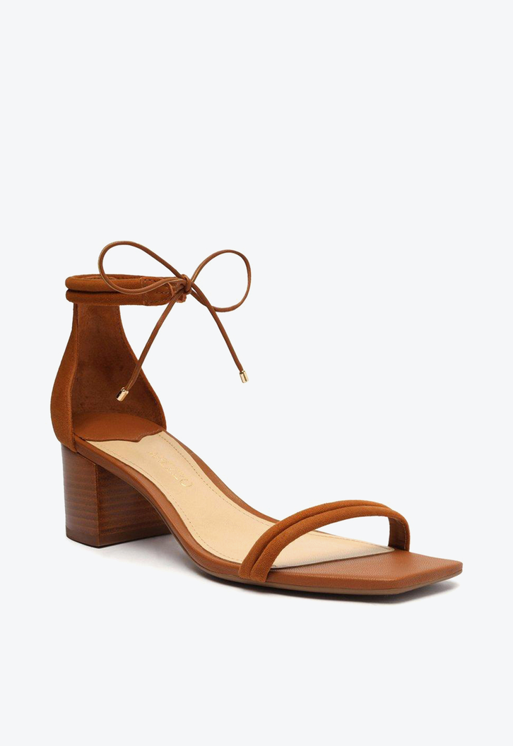Sandalia marrom arezzo 2025