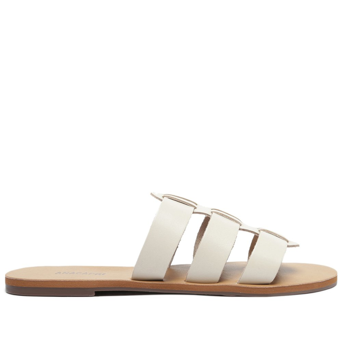 RASTEIRA BRANCA ANACAPRI COURO BELLA | ZZ MALL
