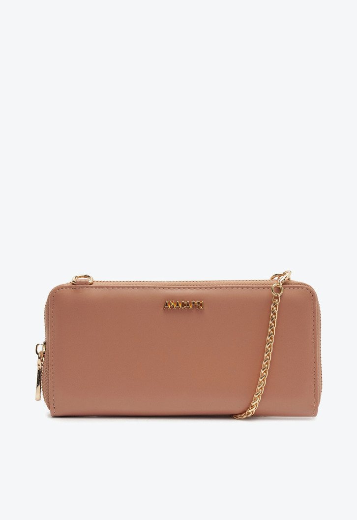 Carteira Clutch Bege