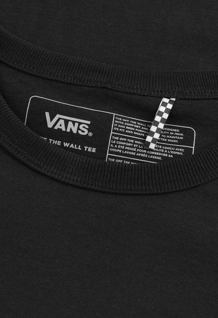 Camiseta Vans Off The Wall Classic Ls Black