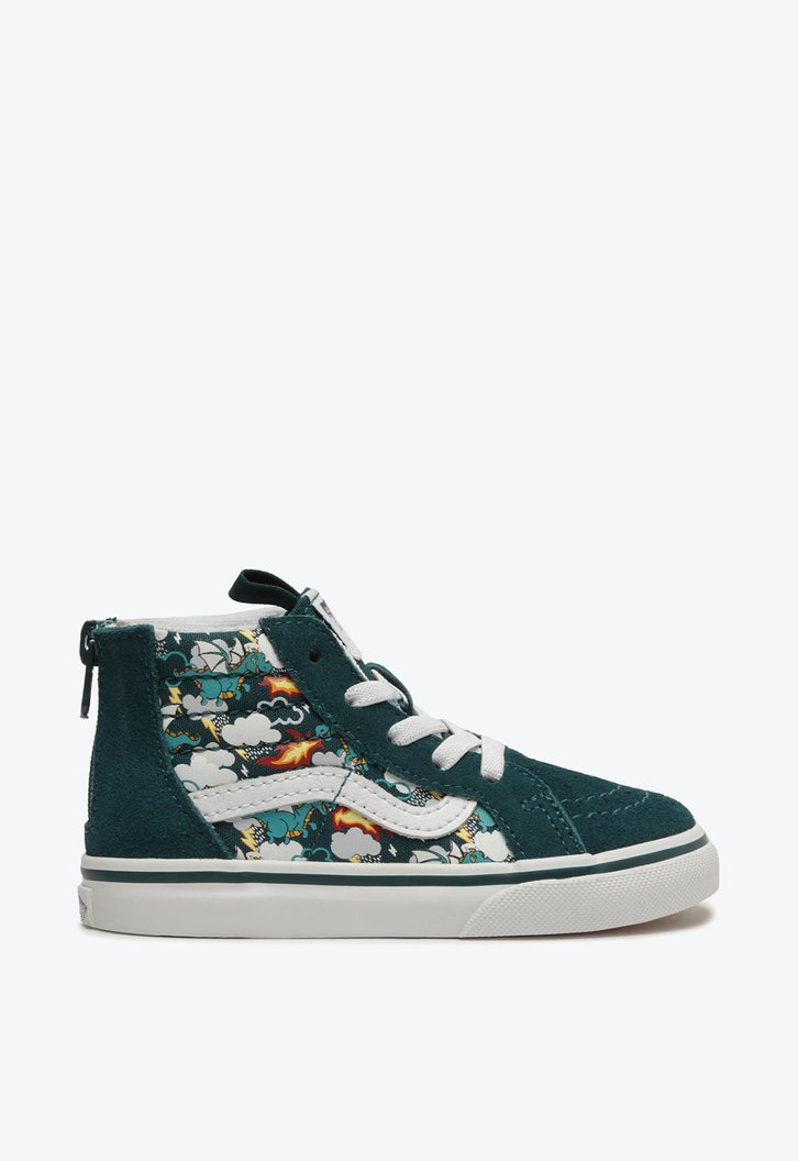 Tênis Vans Infantil Sk8-Hi Zip Mythical Uv Deep Teal