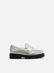 Mocassim Infantil Prata Arezzo Tratorado Harper