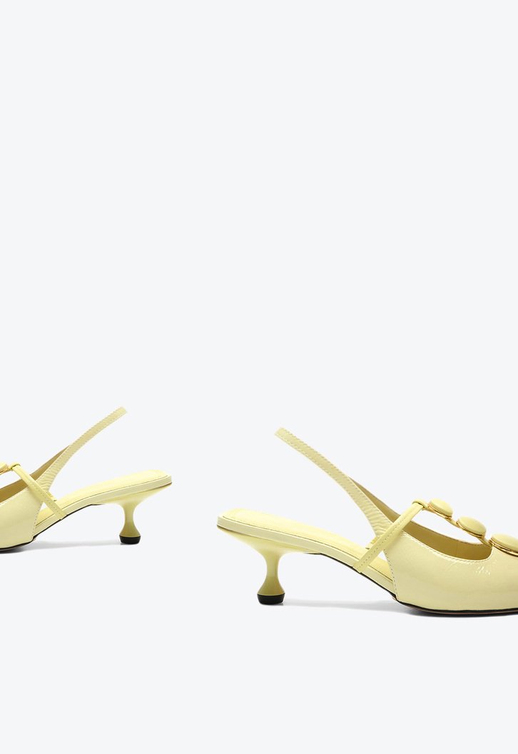 Slingback Alicia Amarelo