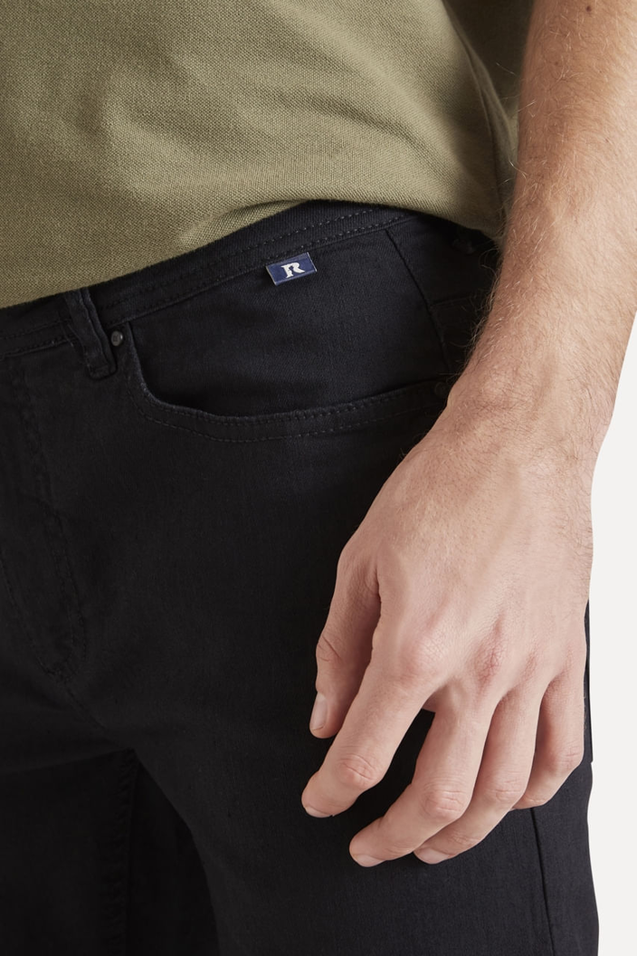 CALÇA PRETA RESERVA JEANS SKINNY VARJAO