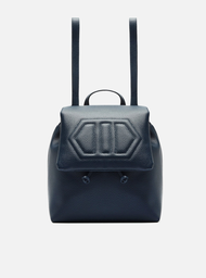 Mochila Azul Arezzo Grande Navy