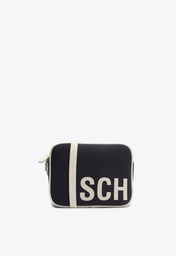 Bolsa Tiracolo Preta E Branca Schutz Pequena Sunny