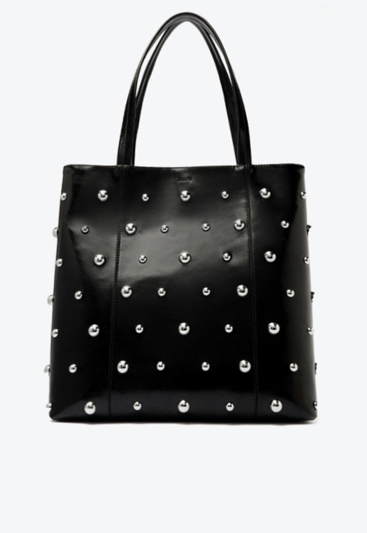 Bolsa Tote Pequena Megan Preta