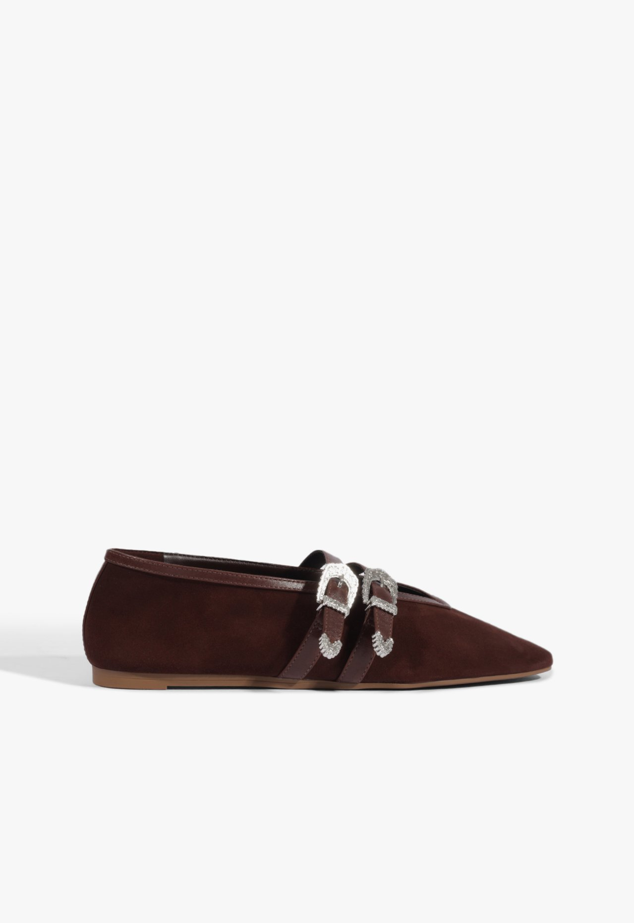 サチ Sapatilha Schutz Fivela Couro Marrom | ZZ MALL