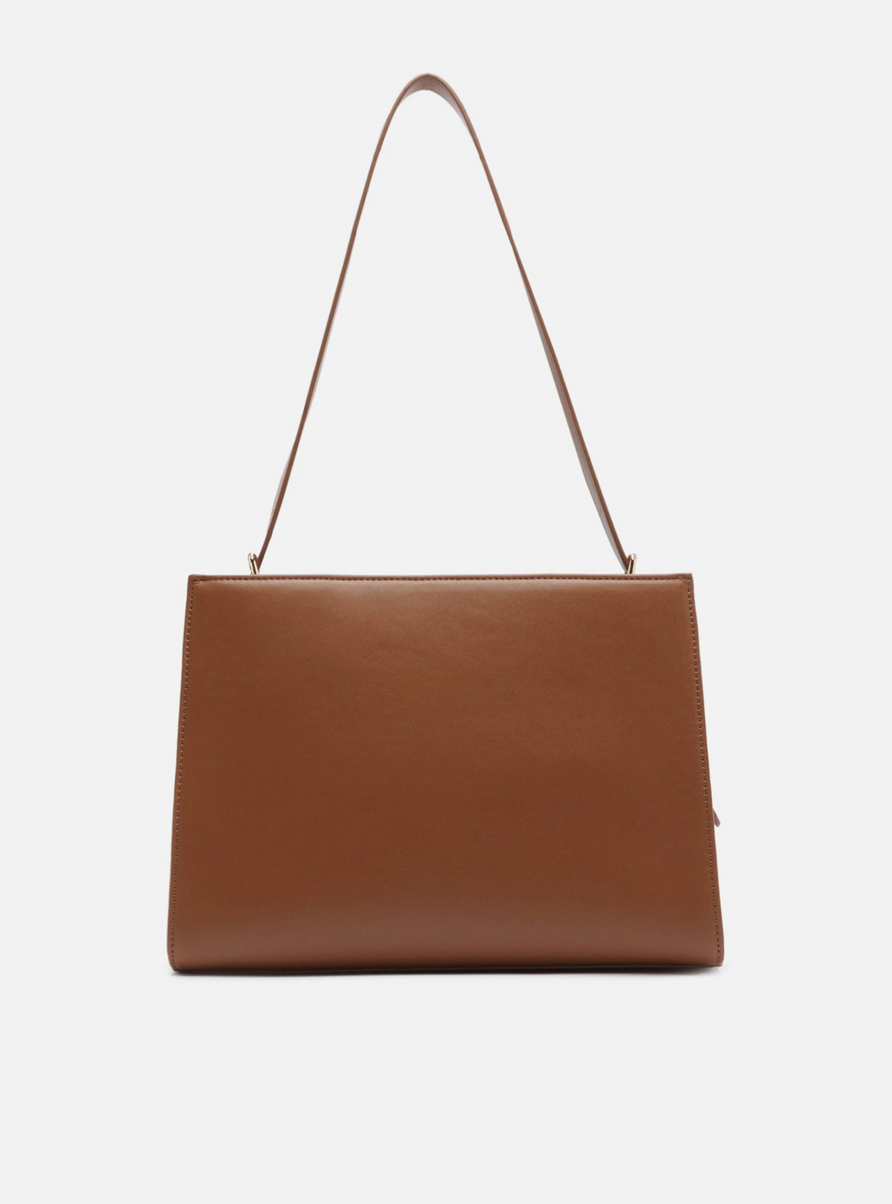 Bolsa Shoulder Marrom Média | ZZ MALL