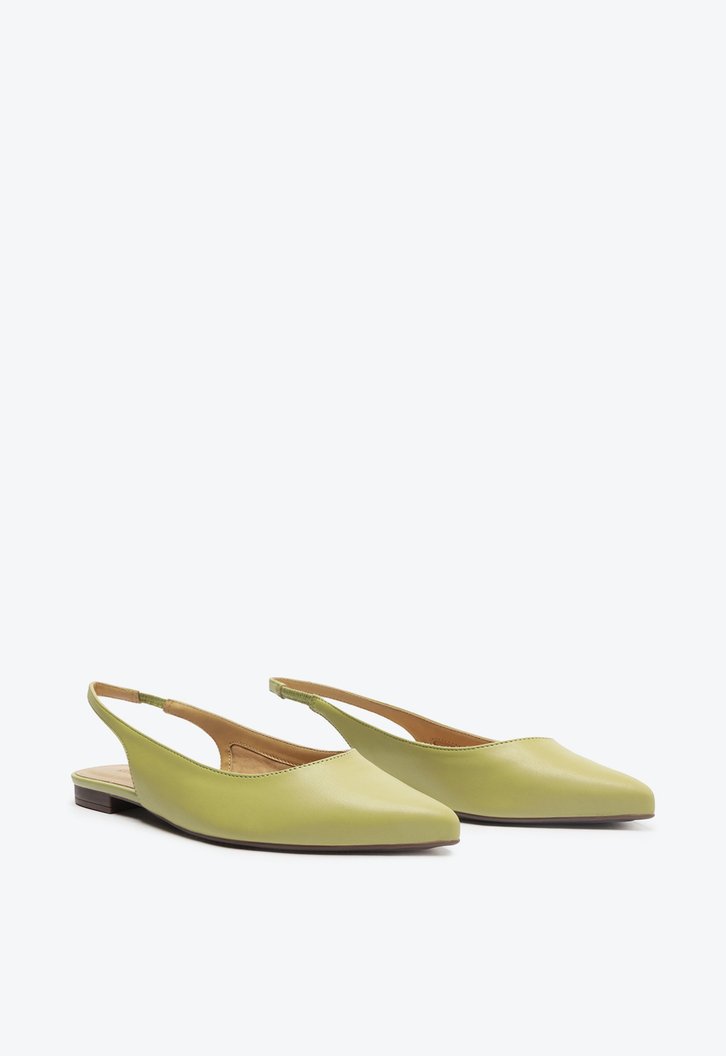 Sapatilha Verde Anacapri Slingback Essencial