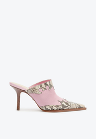 Sapato Mule Rosa Schutz Fechado Mariah West | ZZ MALL
