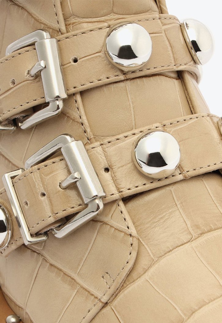 BOTA BEGE SCHUTZ CLARE COURO