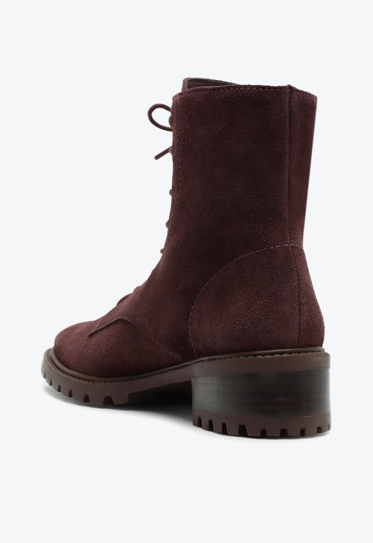 BOTA COTURNO TRATORADO CLASSIC COURO VERMELHA