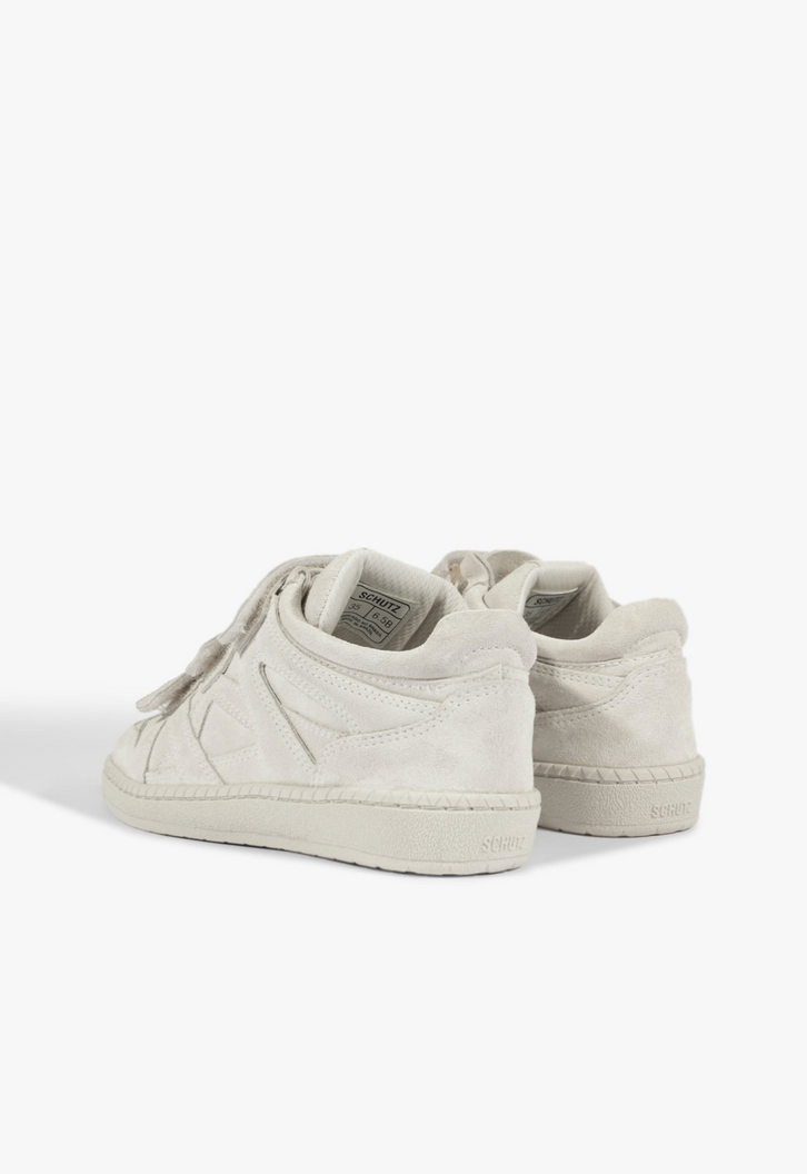 Tênis Sneaker 95 Camurça Branco
