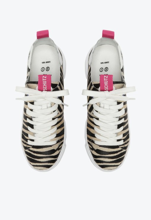Tênis Schutz + Fiever Melrose Zebra