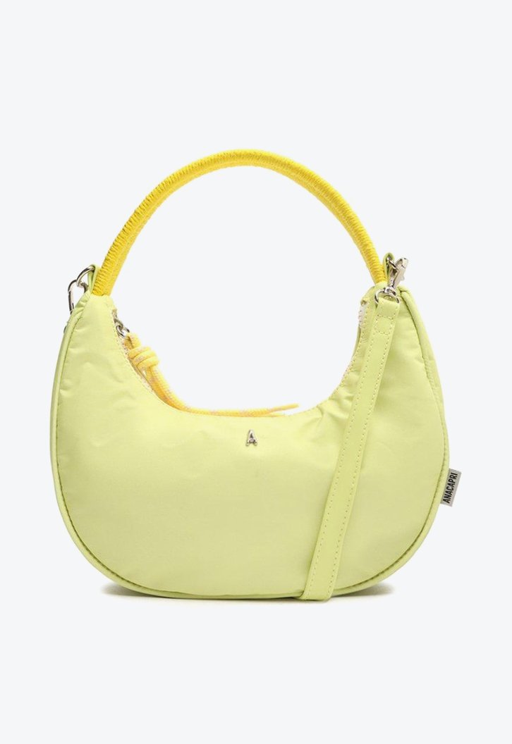 Bolsa Crossbody Verde Anacapri Baguete Nylon Sporty