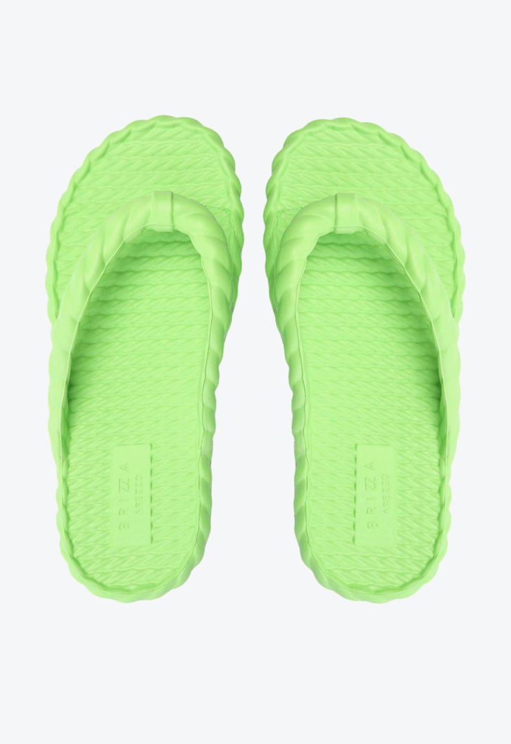 Chinelo De Dedo Verde Brizza Marrocos