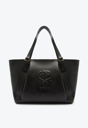 Bolsa Shopping Preta Schutz Grande Couro