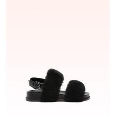 Sport Sandal Shearling Black