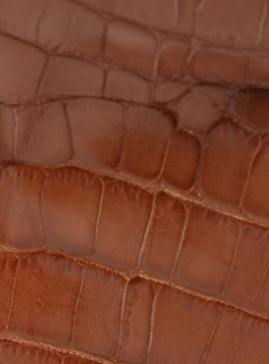 Bota Marrom Croco Cano Alto Miranda