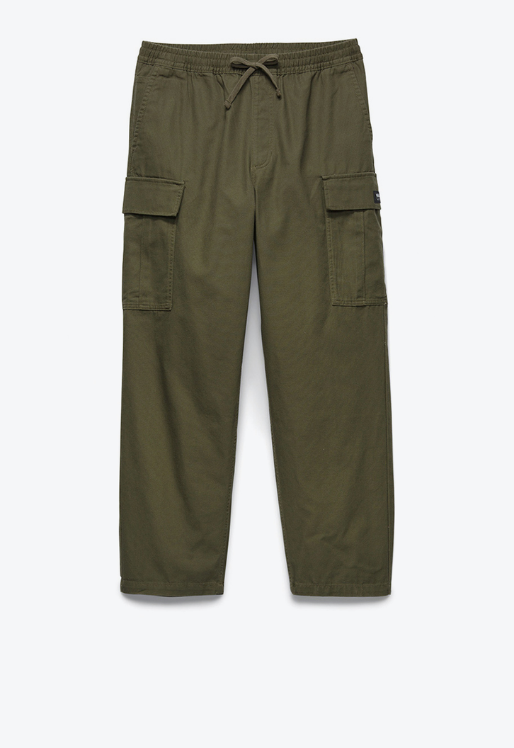 Calça Range Cargo Baggy Tapered Elastic Grape Leaf