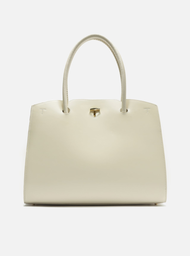 Bolsa Tote Off-white Arezzo Couro Grande Olie