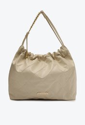 Bolsa Branca Anacapri Baguete Média Matelassê Triangular