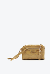 Bolsa Mini Tiracolo Bege Schutz Mirella Couro