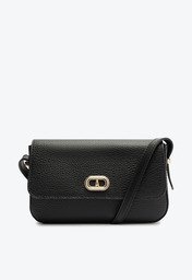 Bolsa Tiracolo Preta Anacapri Média Estruturada Classic