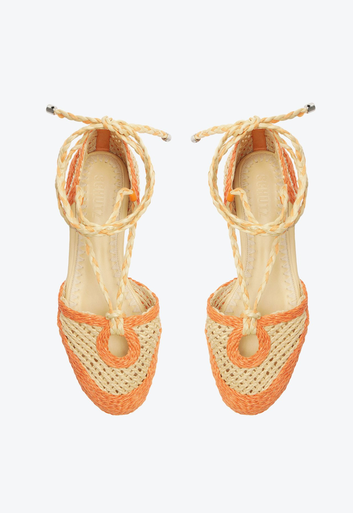 Mule Jessel Natural Laranja