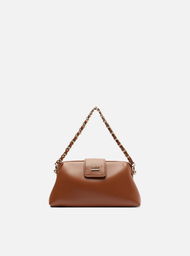 Bolsa Tiracolo Marrom Pequena
