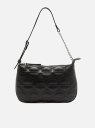 Bolsa Tiracolo Preta Arezzo Pequena