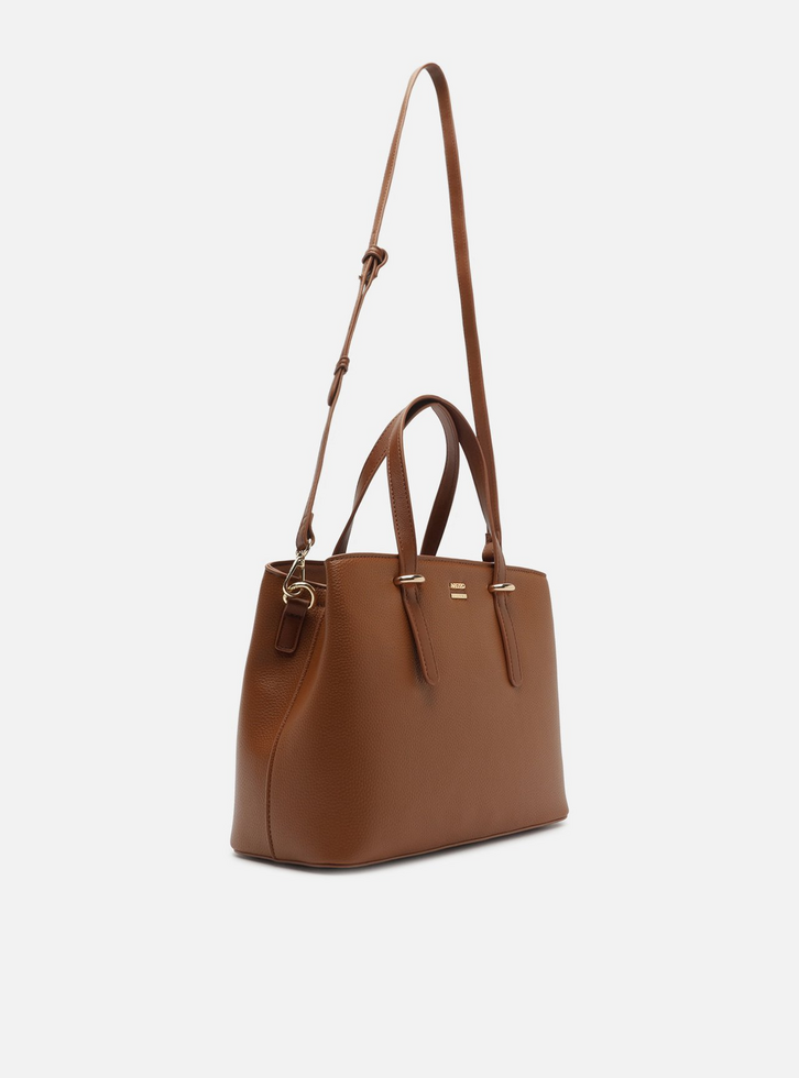 Bolsa Tote Marrom Média | ZZ MALL