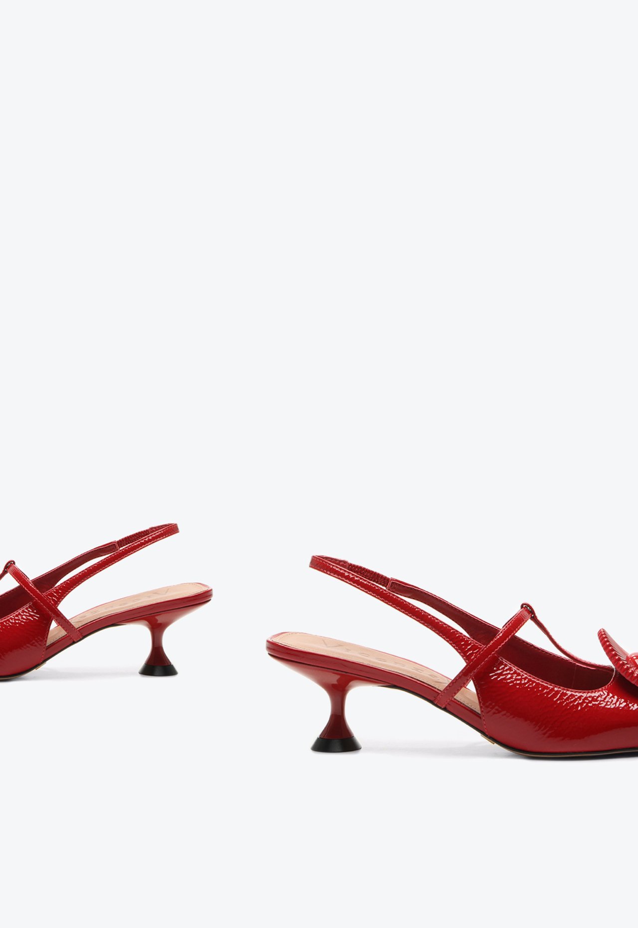 Slingback Vermelho Vicenza Servia | ZZ MALL