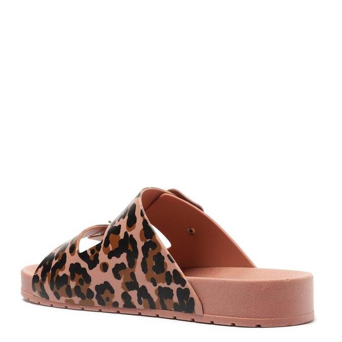Rasteira arezzo animal print Clearance