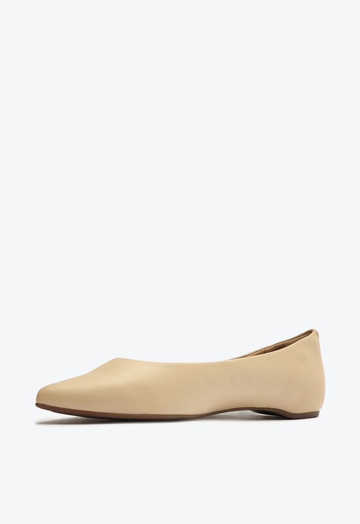 Sapatilha Nude Anacapri Bico Fino