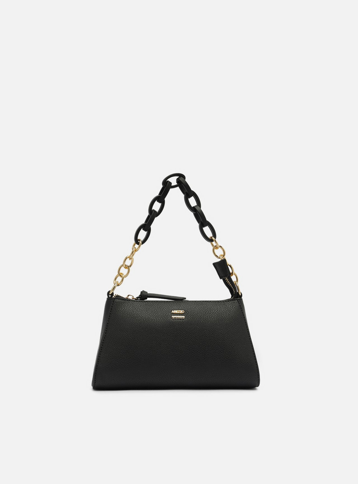 Bolsa Tiracolo Preta Corrente Pequena