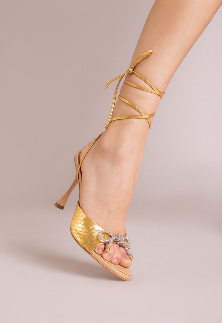 Sandália Merry Dourada