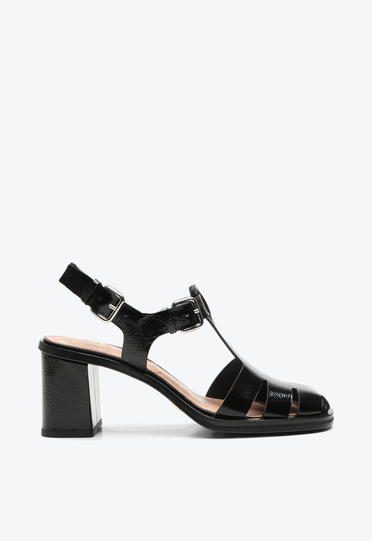 Sandália Preta Vicenza Madeline | ZZ MALL