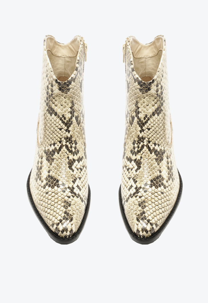 Bota S-Souli Couro Cobra