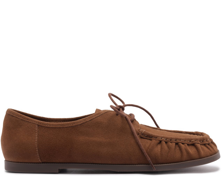 Mocassim Tradicional Com Amarração Marrom | ZZ MALL