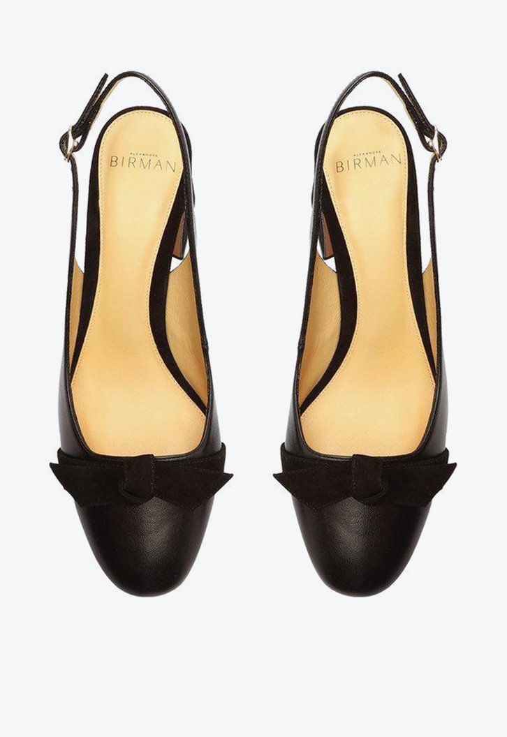 Clarita Curve Slingback 60 Black