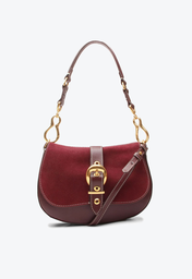 Bolsa Shoulder Samanta Média Bordô