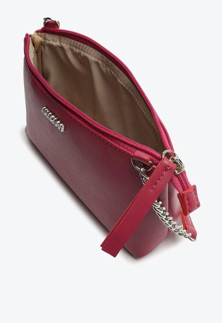 Crossbody Rosa Anacapri Básica Corrente Pequena