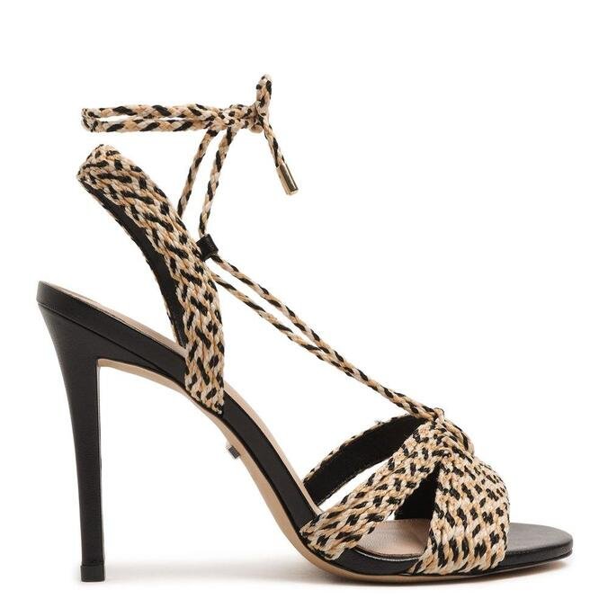 sandalia salto de corda arezzo